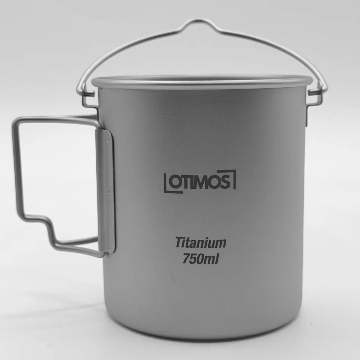 Otimos Titanium Mug With Lid & Hanger 750ml (135g)
